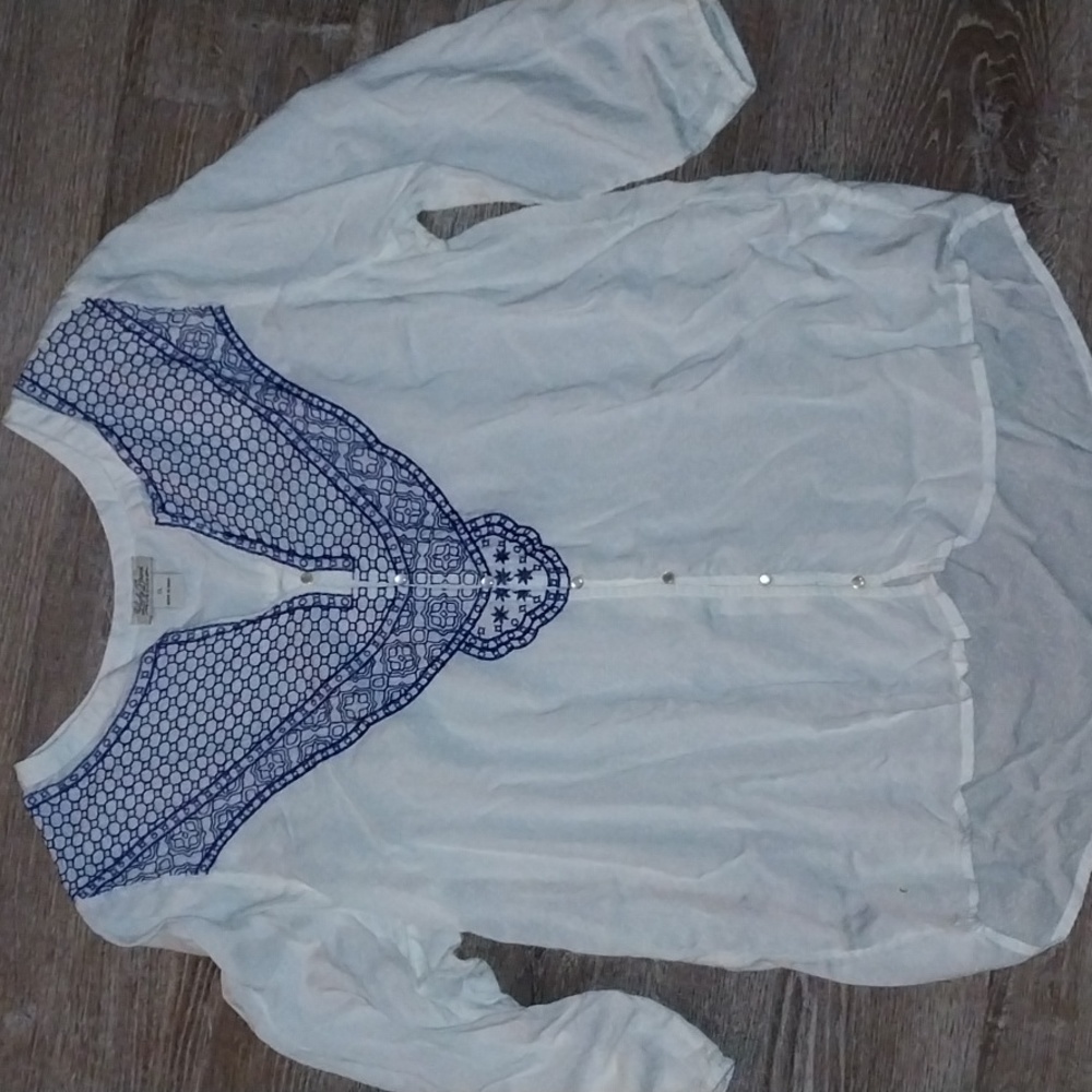 Lucky brand 100%linen nwt woman XL